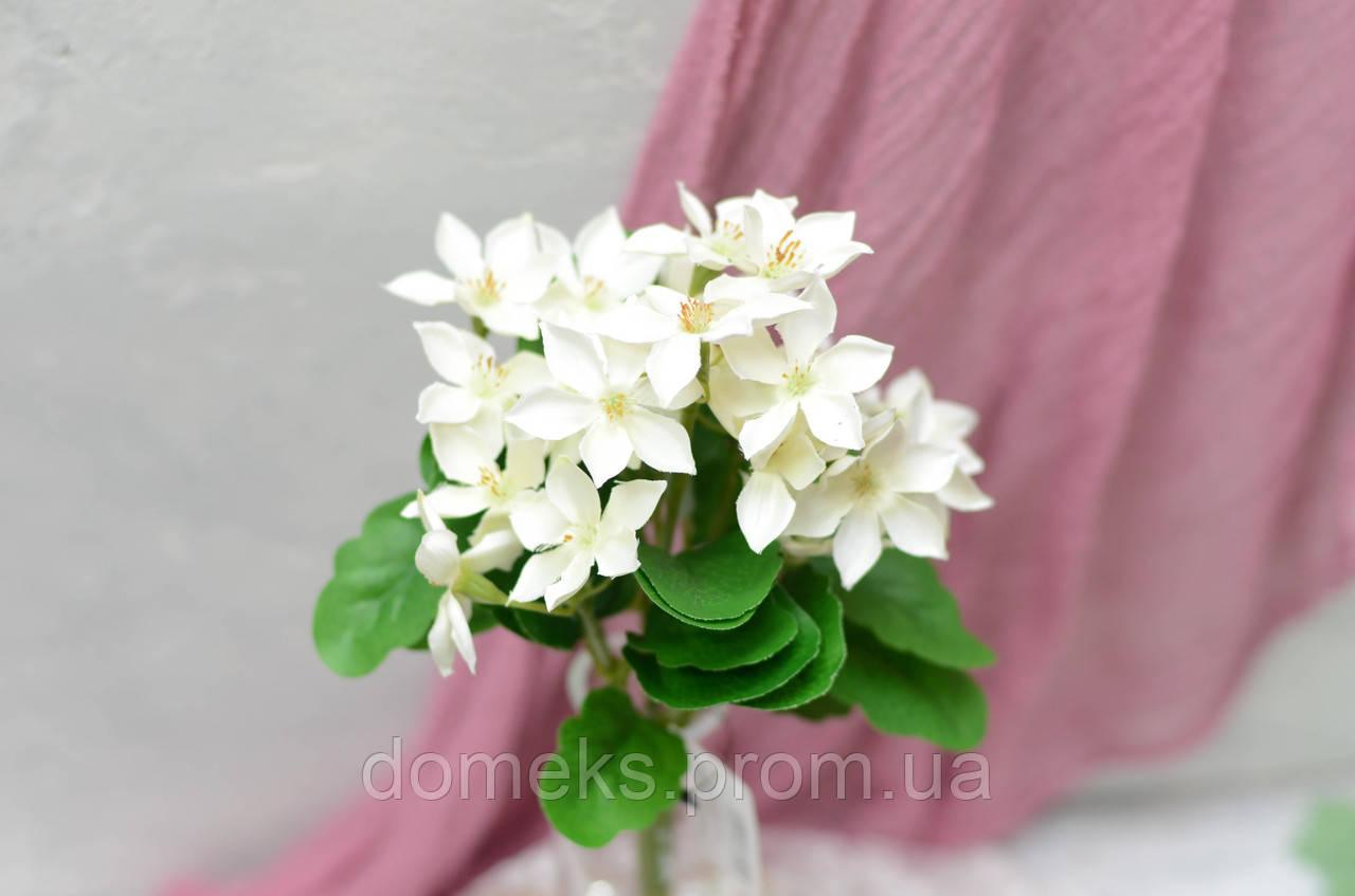 Букет клематис мелкий премиум. Белый, цена 87 грн — Prom.ua (ID#1373037823)