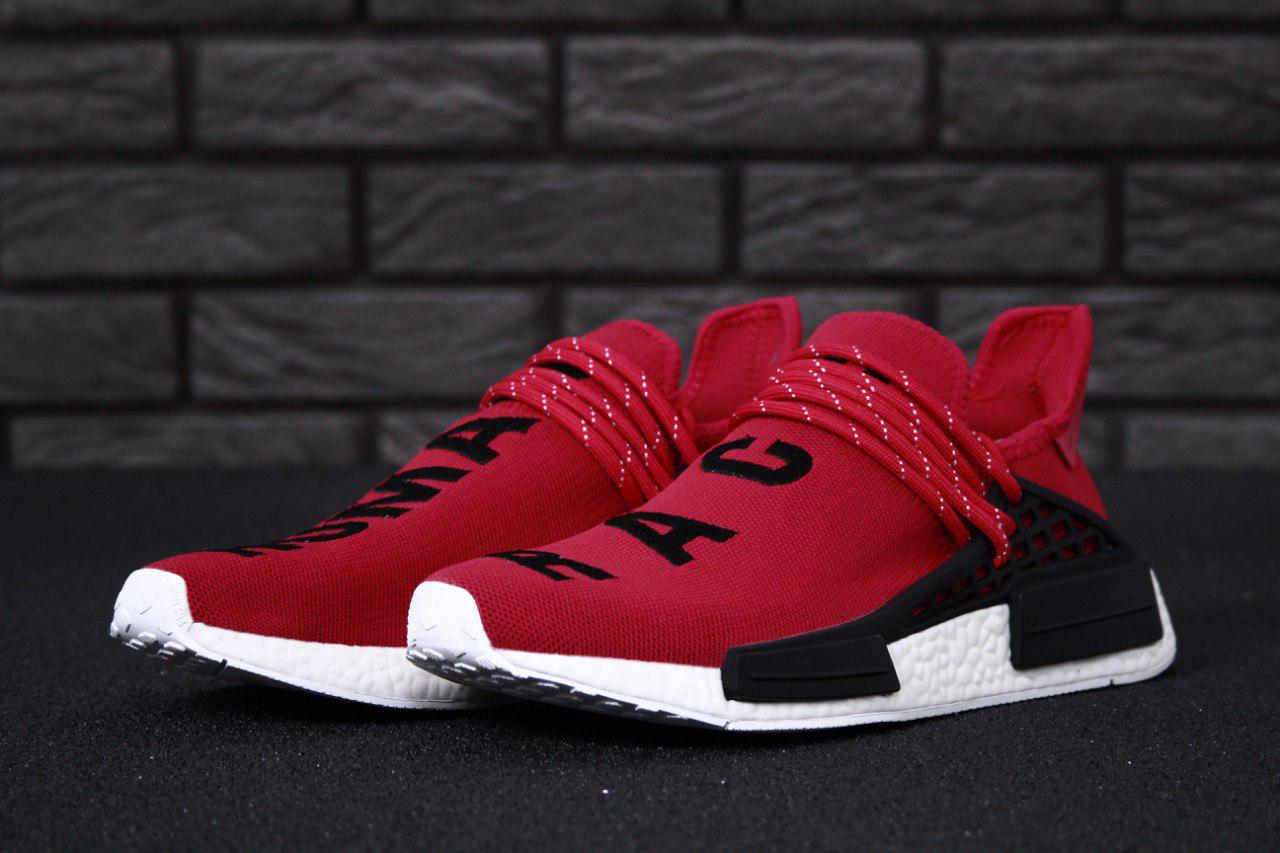 Чоловічі червоні Кросівки Adidas NMD Human Race