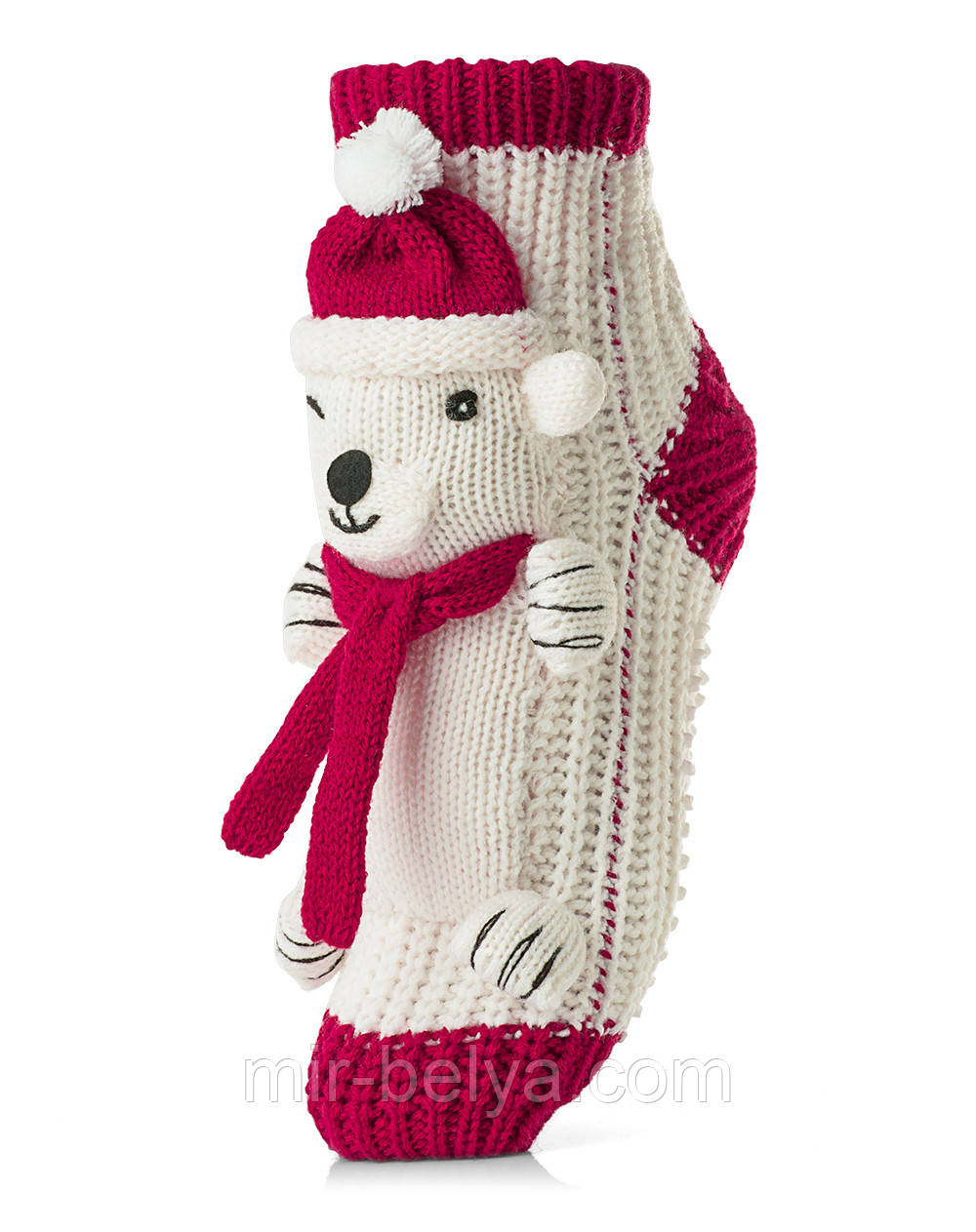 Жіночі дитячі шкарпетки ATTRACTIVE 3 D іграшка ведмедик 4, фото 1