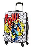 Дитячий середній пластиковий чемодан American Tourister Marvel Legends - Pop Art