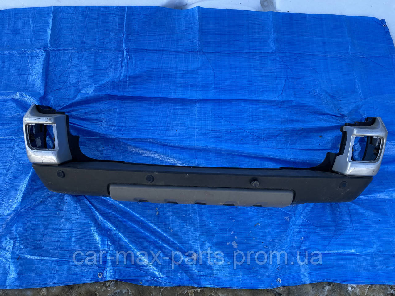 Бампер задний Land Rover Freelander 1 Ленд Ровер Фрилендер Фрілендер 1997-2006 Рестайлинг, фото 1