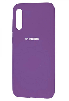 Чохол Silicone Cover Full Protective для Samsung Galaxy A50 Фіолетовий (KG-1954)