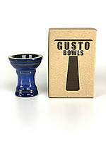 Чаша глиняна Gusto bowls Turkish V2.0 у глазурі синя (турка)