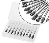 Набір фрез по металу для гравера Dremel, 10 штук, фото 2