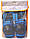 Дитячий, підлітковий набір захисту для роликів Maraton Fire Fox (синій), фото 2