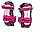 Дитячий, підлітковий набір захисту для роликів Maraton Fire Fox (рожевий), фото 5