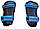 Дитячий, підлітковий набір захисту для роликів Maraton Fire Fox (синій), фото 3