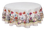 Скатертина кругла Пасхальна гобеленова Limaso Ø160 см., фото 6