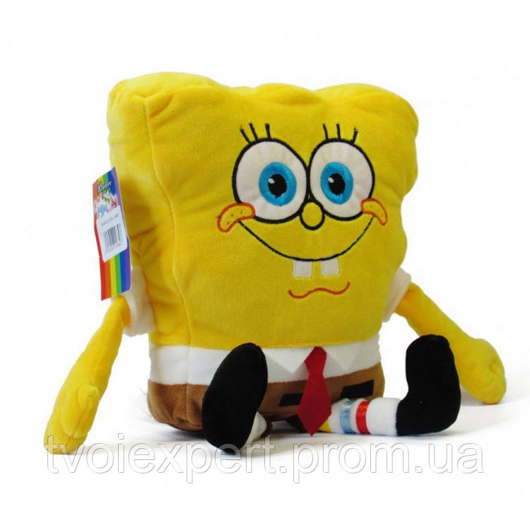 М'яка іграшка Губка Боб (Sponge Bob) Спанч Боб 37 див. (з ніжками)