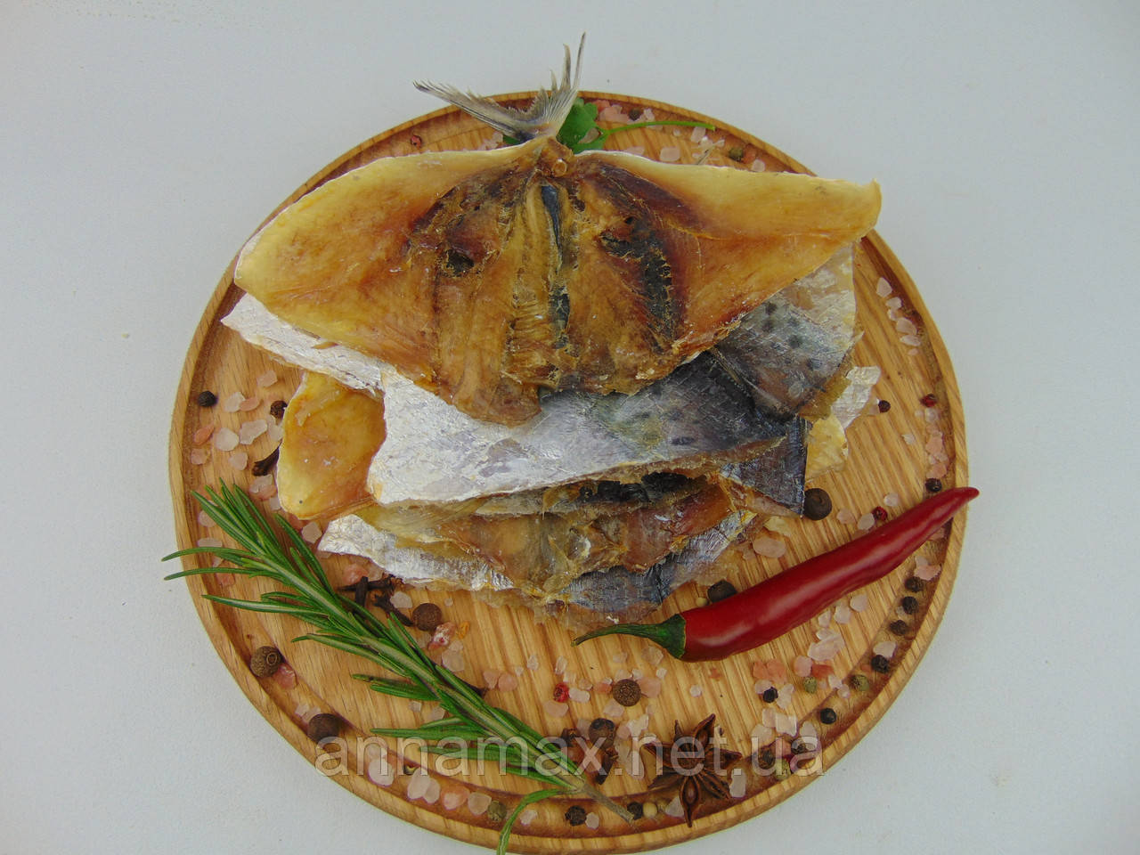 Рыба Ставридка "Голд Фиш" солено-сушеная весовая 1кг - фото 1 - id-p1260138650