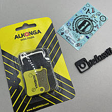 Велосипедні гальмові колодки дискові ALHONGA HJ-DS04