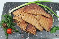 Морська закуска солоно сушений Кальмар пласт ваговий 300 грам "Теплі моря"