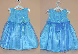Ошатне плаття блакитне на 2 роки