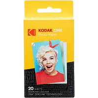 Фотопапір/Сплівка KODAK Printomatic ZINK Paper для миттєвого друку 2x3 дюйма 20 аркушів