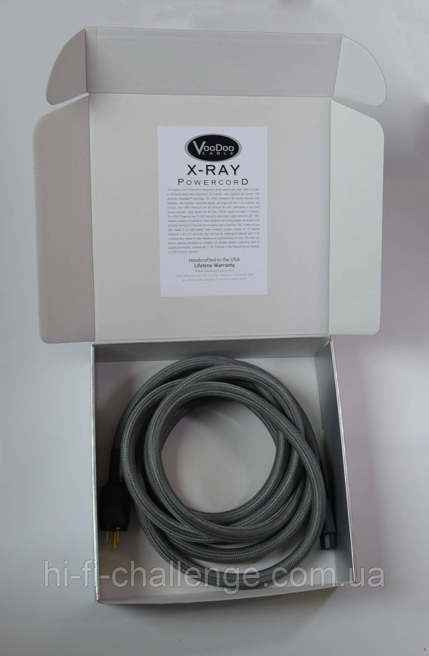 Силовий кабель VooDoo Cable X-Ray ( Шуко)