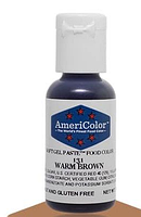 Гелевый краситель Warm broun (светло-коричневый) 21 г. AmeriColor