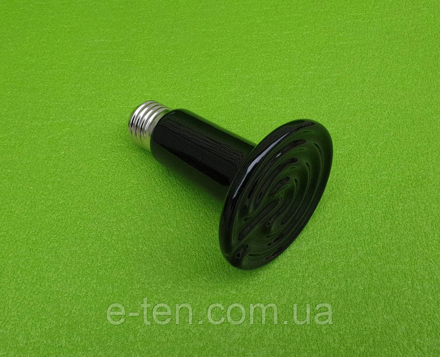 Випромінювач тепла керамічний інфрачервоний (лампа) CERAMIC HEATER 25W / 220 V / Ø 70 мм / Lдовжина=100 мм