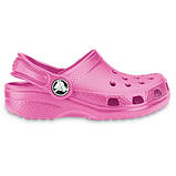 Крокси для дівчинки сабо Класик оригінал/Crocs Kids Classic Clog (10006), Малинові 35, фото 3
