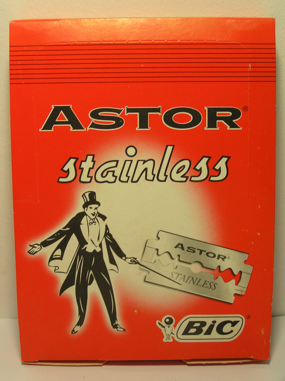 Двосторонні леза Astor stainless 100 шт. (Астор Стейнлес) 