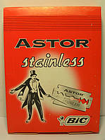 Двосторонні леза Astor stainless 100 шт. (Астор Стейнлес) 