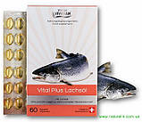 Риб'ячий жир олія лосося Вітал плюс Вівасан 60 капс, фото 3