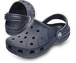 Крокси дитячі сабо Рален оригінал / Crocs Kids Ralen Clog (15908), Темно-сині 28, фото 4