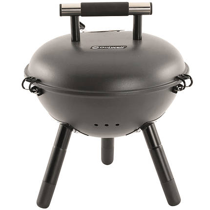 Гриль вугільний портативний Outwell Calvados Grill M Grey (650791), фото 3