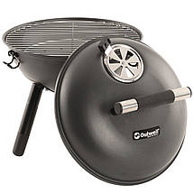 Гриль вугільний портативний Outwell Calvados Grill M Grey (650791), фото 4