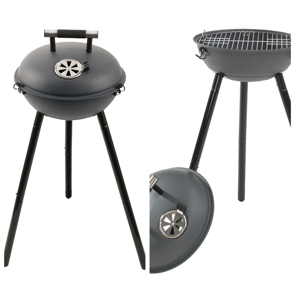 Гриль вугільний портативний Outwell Calvados Grill L Grey (650825)