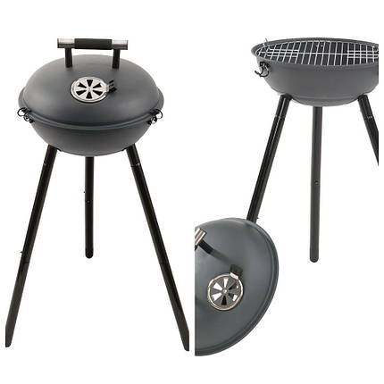 Гриль вугільний портативний Outwell Calvados Grill L Grey (650825), фото 1