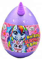 Яйцо - сюрприз Danko Toys Unicorn Surprise Box укр фиолетовый USB-01-01U