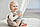 Скляна пляшка з трубочкою для пиття з силіконовим захистом Everyday Baby 240 мл, Колір світло-сірий, фото 5