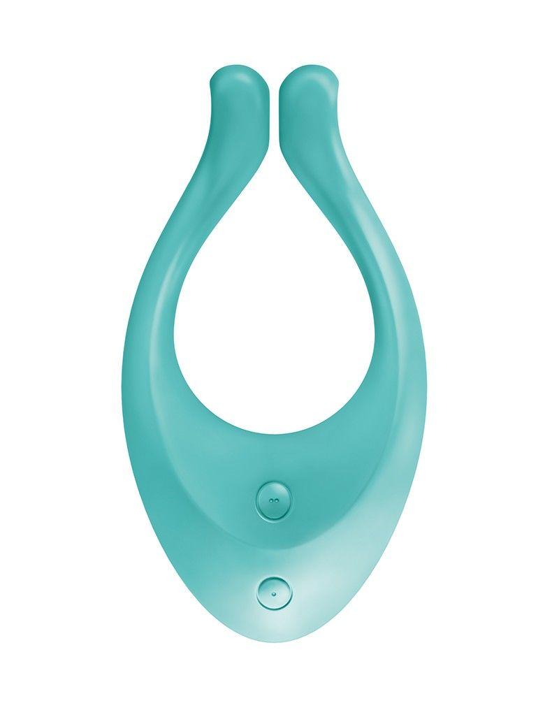Вібратор для пар Satisfyer Endless Love Turquoise, 3 незалежних мотора, багатофункціональний 18+