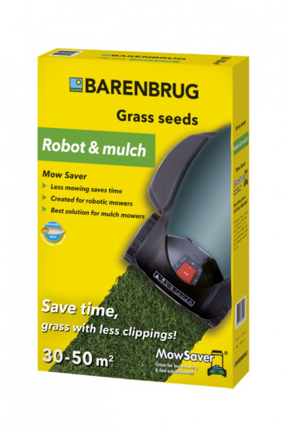 Газонна трава елітна Mow Saver, 1 кг, Barenbrug