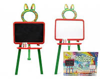 Дошка для малювання магнітна DOLONI TOYS 110х47х40 см Жовтогарячий CL0105730