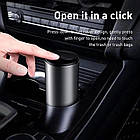 Автомобільний контейнер для сміття Baseus Car Trash Can Black, фото 4