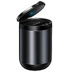 Автомобільна попільничка Baseus Premium Car Ashtray Black/Grey (CRYHG01-0G), фото 4