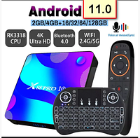 Смарт ТВ-приставка X88Pro Андроїд 11 2Gb/16Gb 4K SMART TV Android IPTV