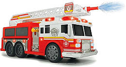 Пожарная машина с телескопической лестницей "Командор" (вода, свет, звук) 36см - Dickie Toys 3+ (3308377)