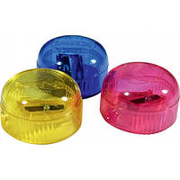 Чинка KUM з контейнером пластикова кругла 210К Ice