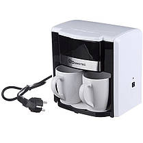 Кавоварка Domotec MS-0706 Біла (+2 кер.чашки), фото 2