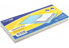 Розділювач 10,5х24см E30809 6 картон асорті (100шт) Economix