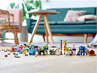 ЛЕГО LEGO конструктор Classic Кубики та Звірятка 1500 дітей. (11011), фото 9