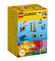 ЛЕГО LEGO конструктор Classic Кубики та Звірятка 1500 дітей. (11011), фото 3