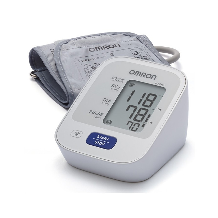 Omron M2 Basic (HEM-7121-RU) автоматический тонометр на плечо гарантия 5 лет