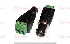 01-10-059. Гніздо BNC з клемною колодкою, під гвинти