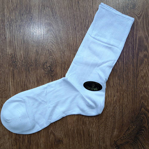 Купить Мужские носки "Carabelli" Турция 100% хлопок 39-41 Молочные / 12 ...