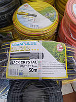 Шланг для полива BLACK CRISTAL 1/2" (12.5 мм) 50 метров FITT