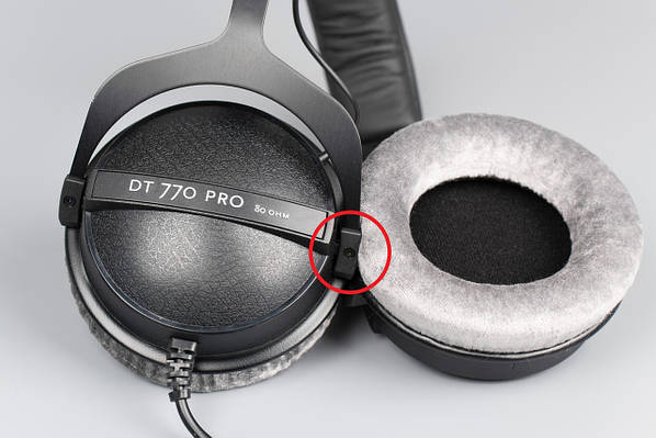 Spare Part Support Assembly Hanger Beyerdynamic DT770 Pro 990 Pro Custom One Pro Plus 3d flatline 1373378252
