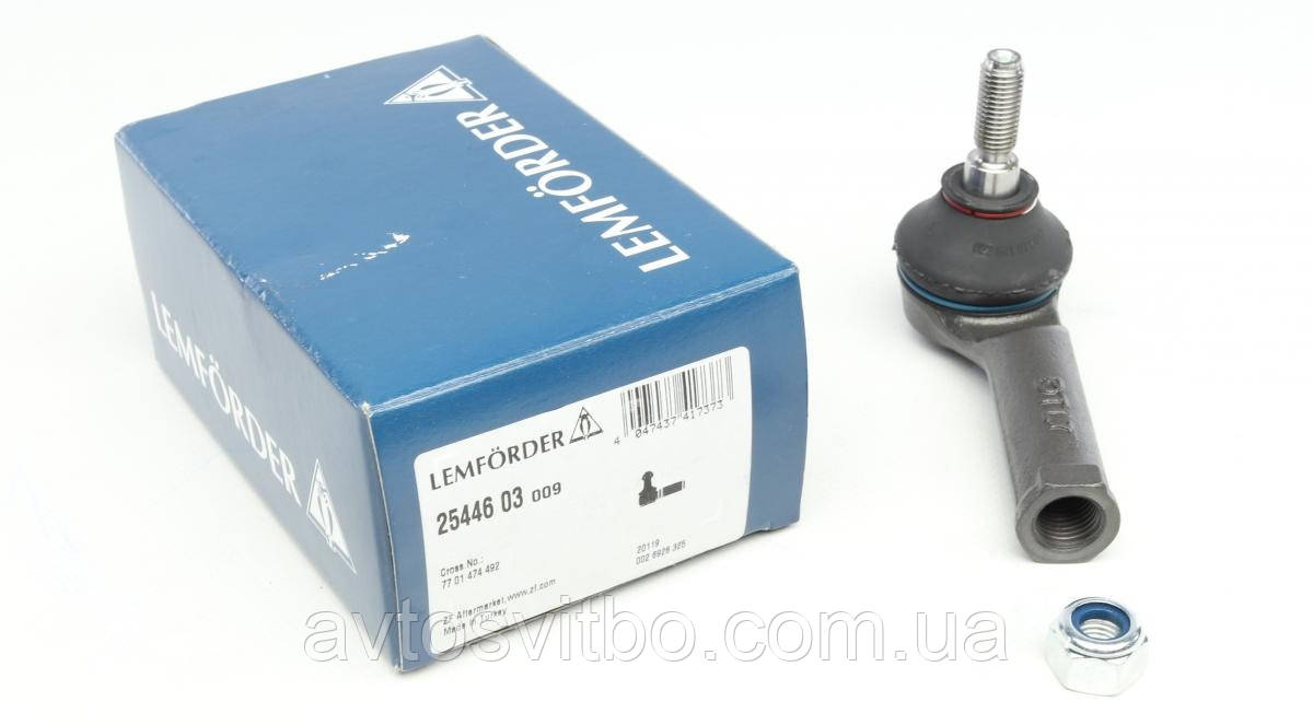 Кермовий лівий наконечник LEMFOERDER Рено (Renault) Кліо 2 (CLIO) II 1998-